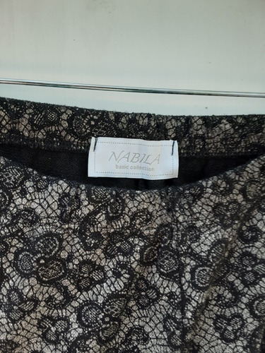 Imagen 2 de 3 de Calza Negro Y Beige Dieño Talla S Italiana