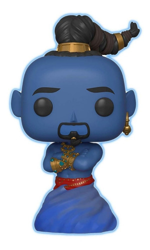 Funko Pop! Genie 539 Disney Aladdin Exclusive Glows Dark