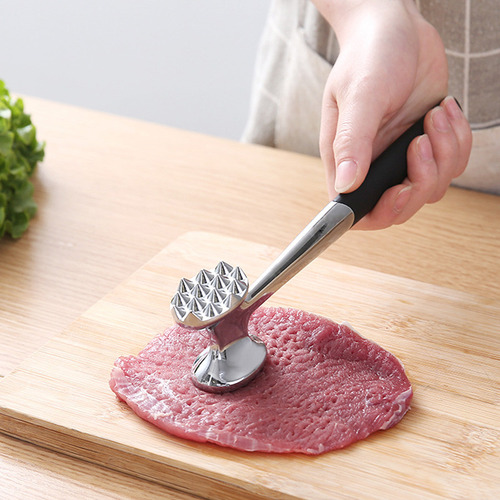 Ablandador De Carne De Doble Cara, Carne Metálica, Carne Sue