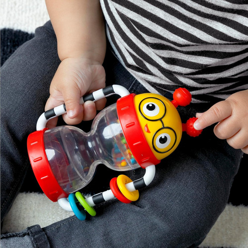 Sonajero Sensorial Shake Up Baby Einstein Con Texturas