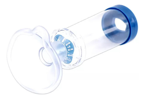 Aerocamara Adulto Valvula Inhalador Nebulizador Portatil L Inhalador Talla L Para Adultos Talla L Nebulizador Aerocamara Grande Marin Nebulizador Portatil Talla L Emergencias Traslado Nebulizador