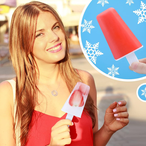Moldes Para Paletas De Hielo, Moldes De Silicona Para Paleta