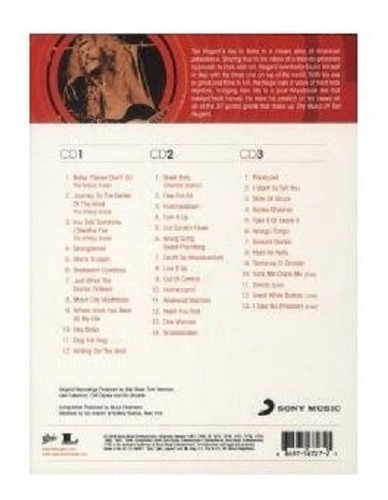 Ted Nugent - The Music Of Ted Nugent / 3 Cd´s Nuevos