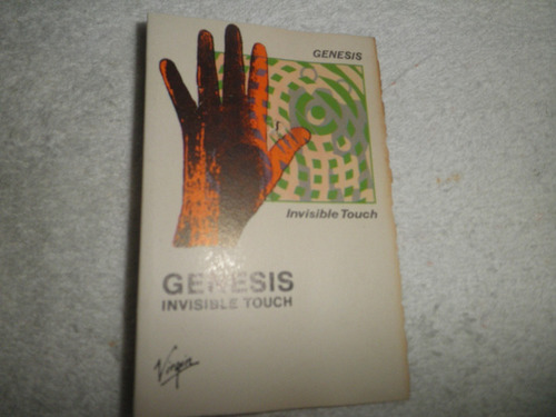 Caràtula Cassette Genesis - Invisible Touch (venezuela 1986)