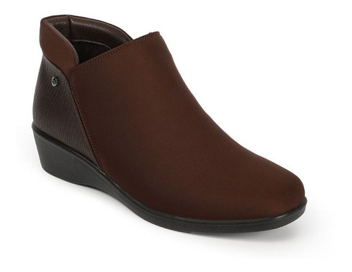 Bata Comfit Botines Casuales Para Mujer Marron