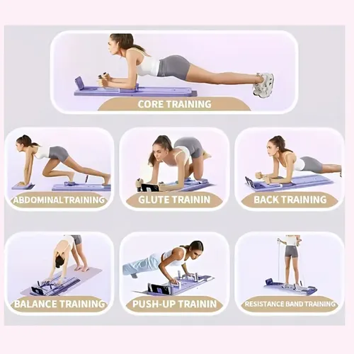 Tabla Cama Para Pilates Ejercicios Multifuncional Portatil