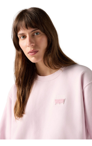 Polerón Mujer Gr Everyday Crew Rosado Levis A8800-0041