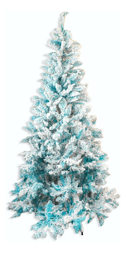 Arbol De Navidad Artificial 1.8m Escarchado 650 Ramas