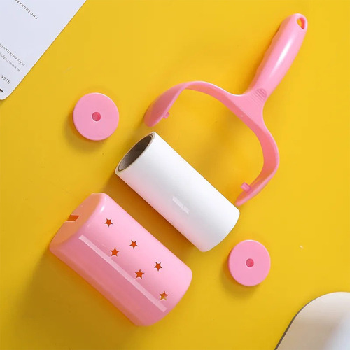 Lj Adhesivo Q Roller For Cabello, Rollo De Papel, Cepillo,