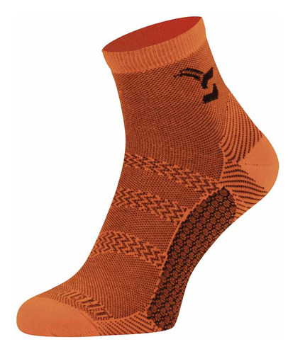 Calcetines Funstep Pro Evo Running Naranja Xl ( 44-47)