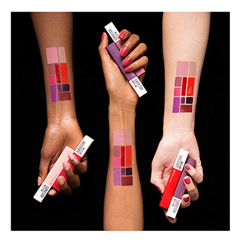 Maybelline Superstay Matte Ink Liquid Lipstick De 3 Piezas