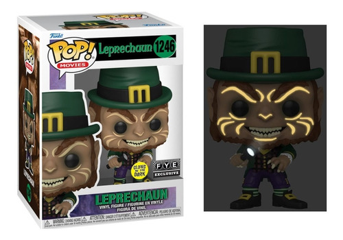 Leprechaun Funko Pop El Duende Maldito #1246 Fye Glow Brilla