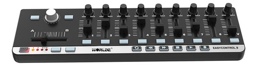 Controlador Mini Usb Midi Portátil Easycontrol.9 Worlde