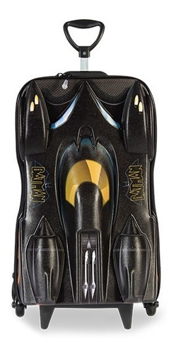 Imagem 5 de 10 de Mochilete The Batman Beware 3d Mochila Escolar + Lancheira