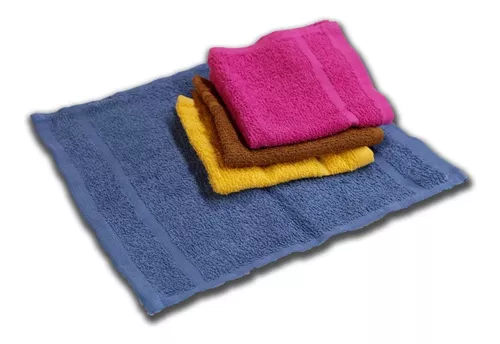 Lote 12 toallas pequeñas (30x30 cm) - Algodonea