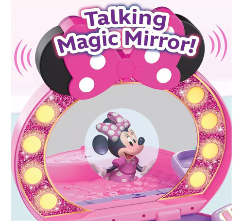 Vanity Tocador Minnie Mouse Luces Sonidos Juguete