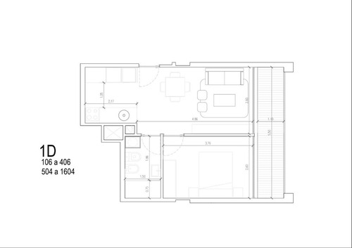 Apartamento En La Blanqueado - Unidad 306
