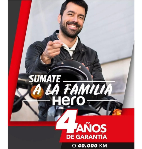 Hero Hunk 190 R Fi Abs 4 Años Gatantia 100% Financiada