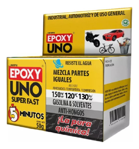 Pegamento Adhesivo Liquido Super-fast Fusión Epoxy
