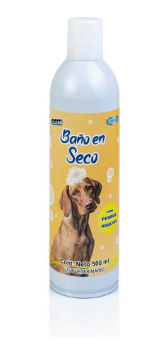 Imagen 1 de 6 de Espuma Para Baño En Seco De Perros Adultos Urus 500ml