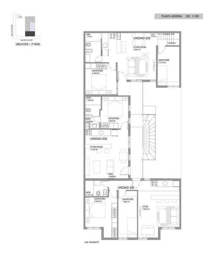 Imagen 9 de 10 de Cup Bacigalupi (001) - Venta Apartamento 1 Dormitorio En Aguada - Vivienda Promovida - Estrena Noviembre 2023