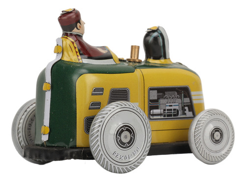 Modelo De Coche Retro Clockwork, Juguete Con Cuerda, Con Cue