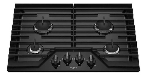 Tope Whirlpool 30 4 Quemadores A Gas Negro Nuevo