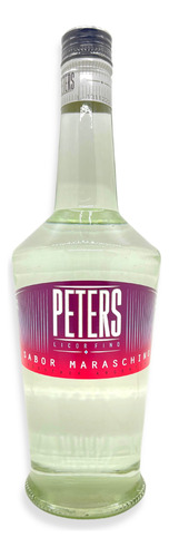 Licor Fino Peters Sabor Maraschino 700ml Producto Argentina