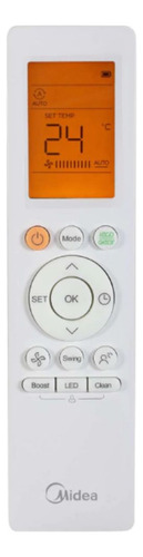 Aire Acondicionado Split Inverter Midea MSNIC-09H-GN81F Frio Calor 220v Color Blanco