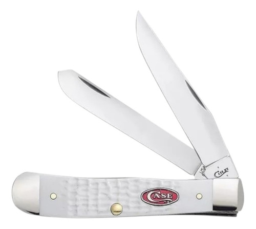 Navaja Case Xx Sparxx Blanco Sintético 60182 Ss 6254 Blanco