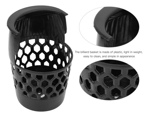 Red De Plástico Para Mesa De Billar Con 6 Bolsillos Para Gua