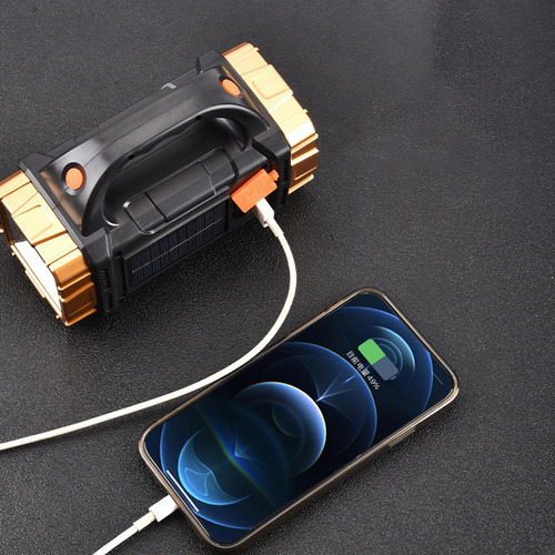 Linterna Solar Xpe Led Mini Antorcha Luz De Antorcha Al Aire