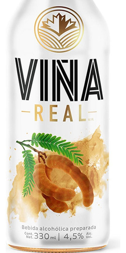 Pack De 24 Cooler Viña Real Tamarindo 330 Ml