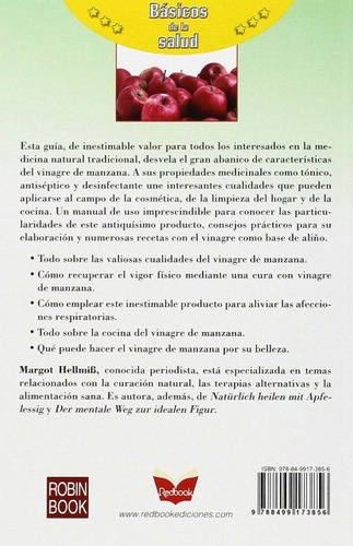 El Libro Del Vinagre De Manzana . Basicos De La Salud