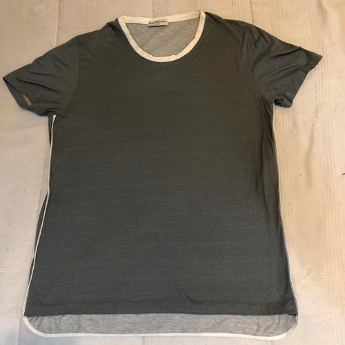 Playera Balenciaga Paris Camiseta Casual Slim Fit Diseñador