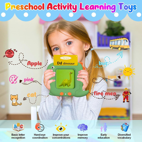 Tarjetas De Flash Audible Para Niños, 336 Palabras Visuales