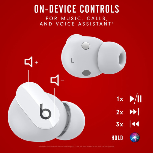 Audífonos Beats Studio Buds True Wireless Con Cancelación