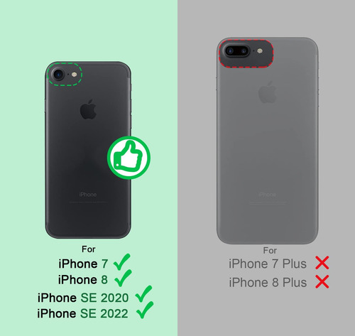 Silverback For iPhone SE Case De iPhone 8, Caja De iPhone 7
