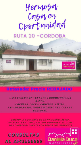 Casa Venta 4 Dormitorios. Bº Rosedal Córdoba
