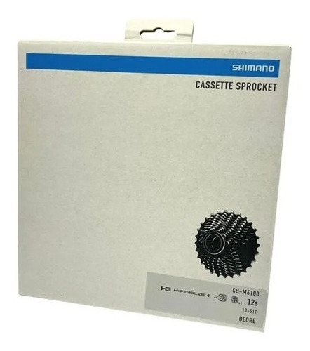Cassete Shimano Deore 12v 10-51t Cs-m6100 Micro Spline Hg+