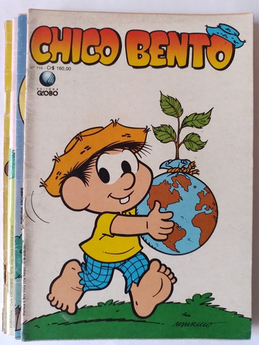 Gibis Chico Bento Magali Cascão Antigas Globo Raras Lote (Usado)