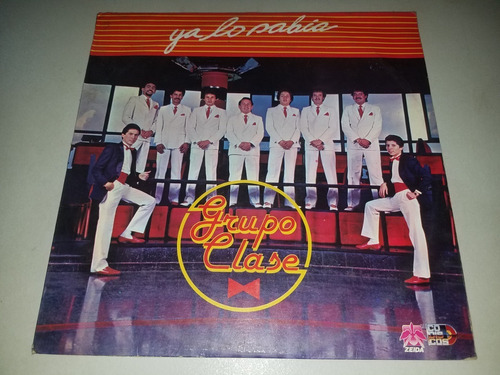 Lp Vinilo Disco Vinyl Grupo Clase Ya Lo Sabia Salsa