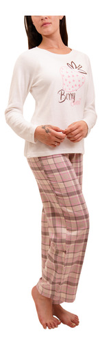 Pijama Franela Mujer 8660