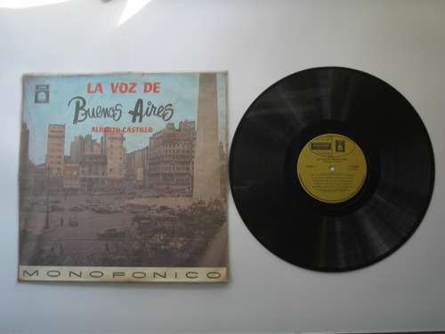 Lp Vinilo Alberto Castillo La Voz De Buenos Aires Colombia