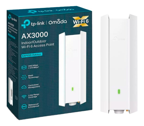 Access Point Tp-link 5ghz 2 Antena 5dbi 3000mbps Poe Outdoor (Usado)