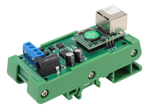 Placa Conversora Ethernet Para Rs485 9600bps Tvs Anti Surge