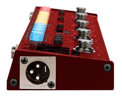 Imagen 3 de 5 de Pedal de efecto Tech 21 Fly Rig Richie Kotzen RK5 v2 rojo