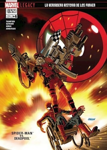 Libro Legacy - Spiderman/deadpool Vol.4 De Thompson - Hepbur