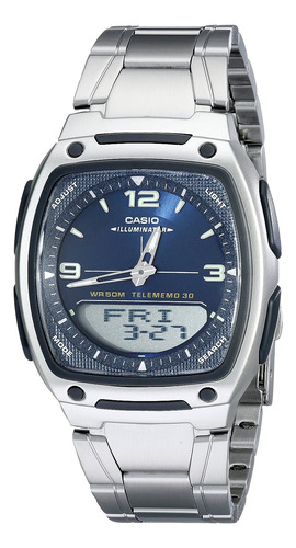 Reloj De Acero Inoxidable Casio Aw81d-2av Para Hombre