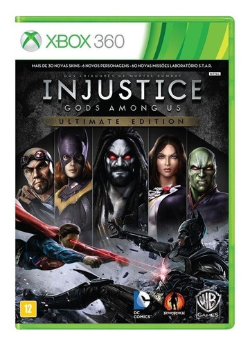 Injustice: Gods Among Us  Injustice Ultimate Edition Warner Bros. Xbox 360 Físico